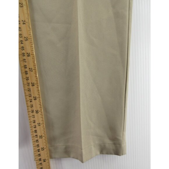 Greg Norman Pants 34X34 Tan Performance Golf Chino Trousers Shark NEW - Picture 4 of 12